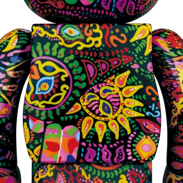 Be@rbrick 1000% "Psychedelic Paisley