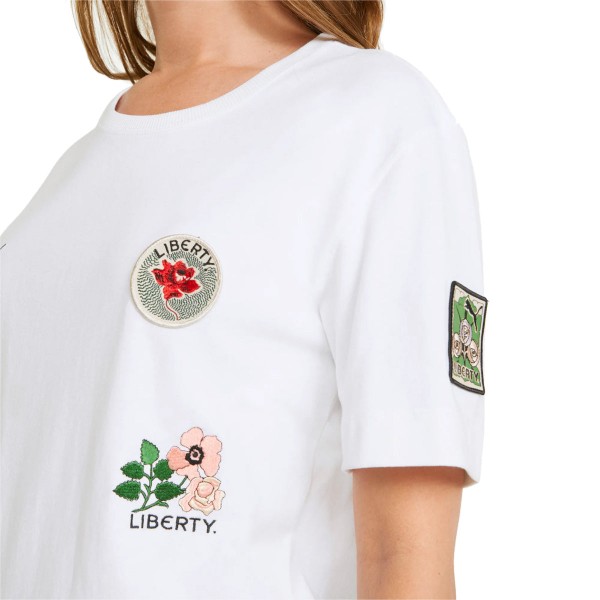 Maglietta con distintivo Liberty Wmns 'Puma White