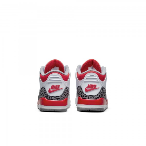 Air Jordan 3 Retro 'Fire Red' per bambini