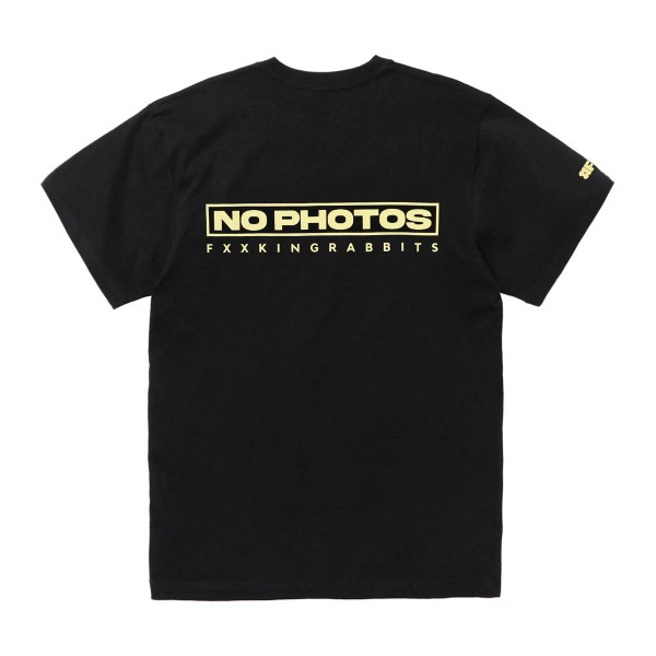 Maglietta NO PHOTOS 'Nero'