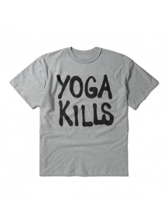 Maglietta Yoga Kills 'Grey Marl'