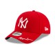 Cappello Ralph Lauren New York Yankees 49FORTY "Scarlatto