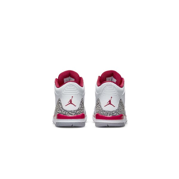 Air Jordan 3 Retro 'Cardinal Red' per bambini