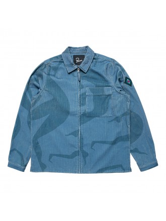 Army Dreamers - Giacca a camicia intrecciata "Blu Grigio".