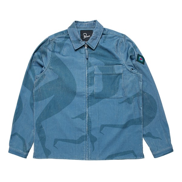 Army Dreamers - Giacca a camicia intrecciata "Blu Grigio".