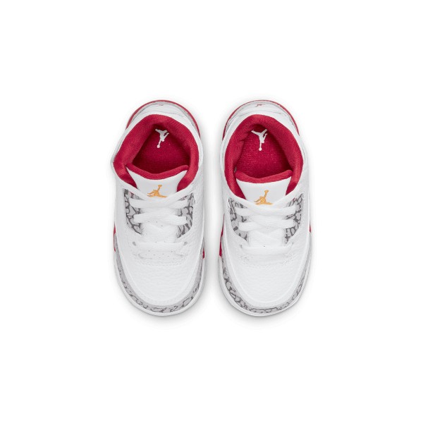 Air Jordan 3 Retro 'Cardinal Red' da bambino