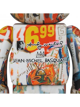 Andy Warhol Jean-Michel Basquiat Be@rbrick 400% '#4'