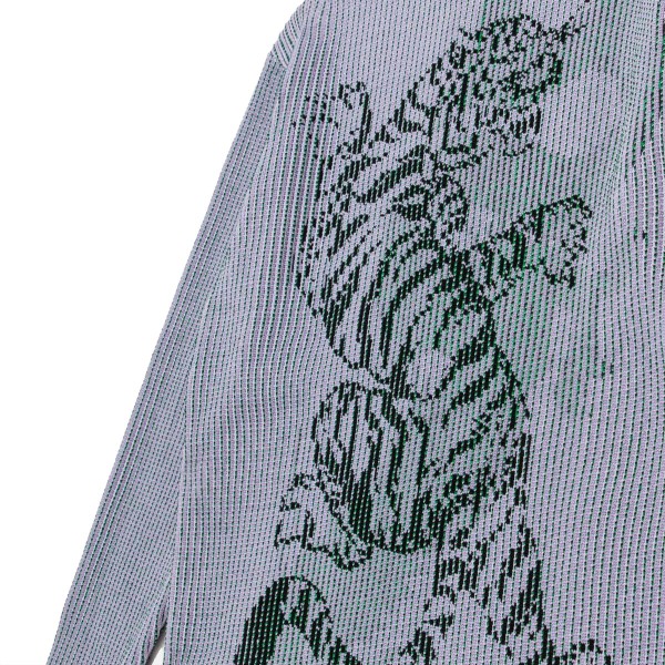 Maglione girocollo Dragon & Tiger 'Porpora'