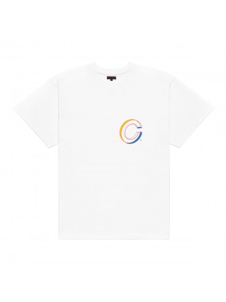Maglietta con logo globale "Bianco