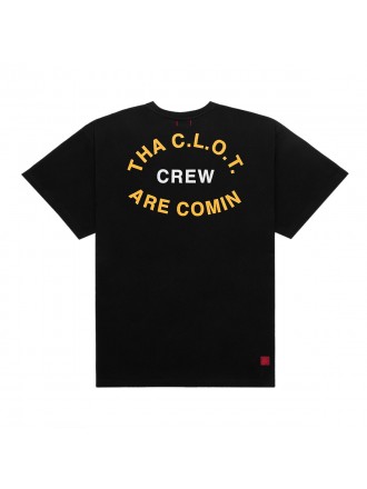 Maglietta "Black" di Tha Clot Crew Are Comin
