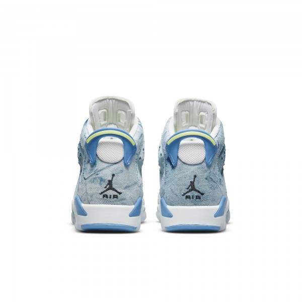 Air Jordan 6 Retro 'Washed Denim' da bambino