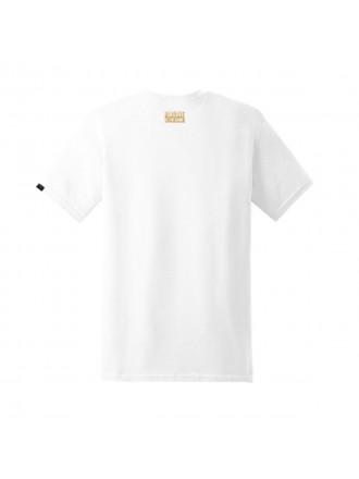 Maglietta con logo Titan - Bianco/Oro Metallico