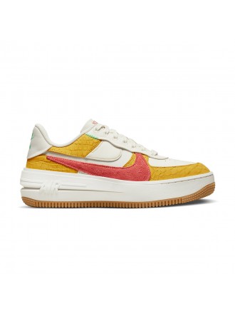 Wmns Air Force 1 PLT.AF.ORM LV8 'Yellow Orche Magic Ember'
