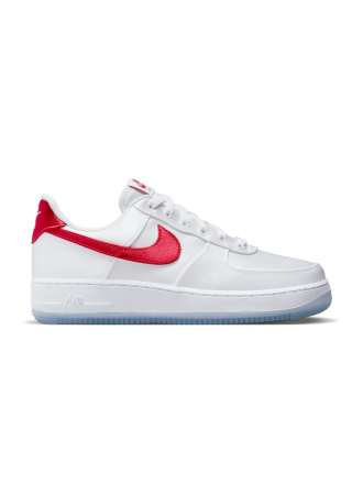 Wmns Air Force 1 '07 'Satin White Red