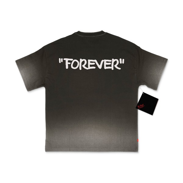 Maglietta "Forever" Fade-Away 'Nero'