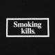 Felpa con logo Smoking Kills Box 'Nero'