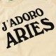 J'adoro Aries - Gilet scamosciato "Alabastro".