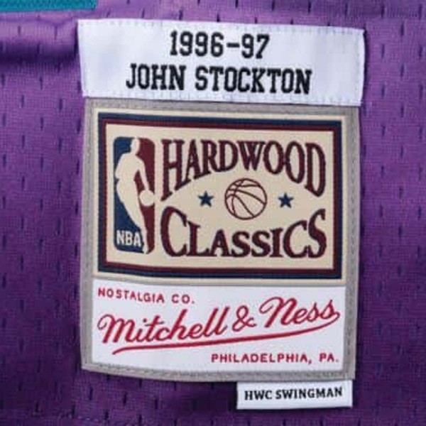 Maglia NBA Swingman Utah Jazz Strada 1996-97 John Stockton
