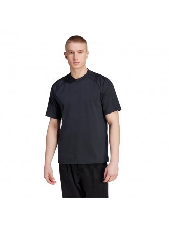 Versione blu della t-shirt essenziale "nero".