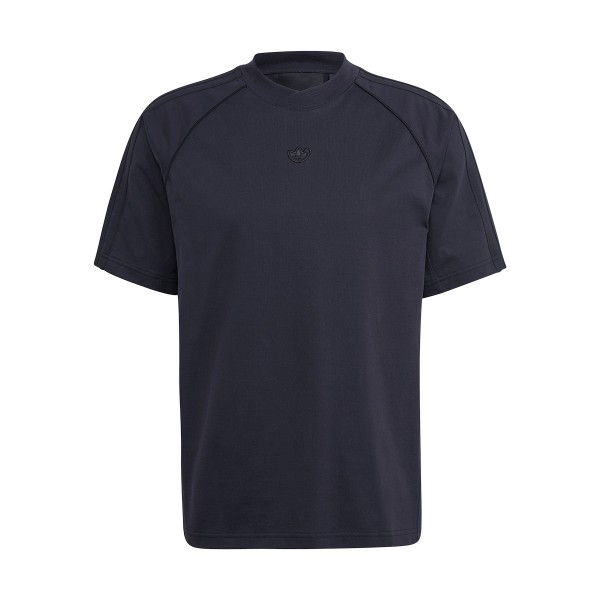 Versione blu della t-shirt essenziale "nero".