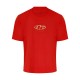 Martine Eros - T-shirt a collo alto "Red Cyber