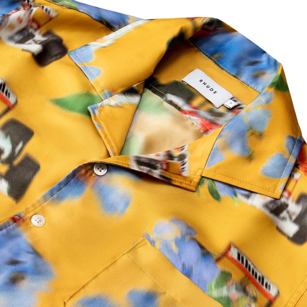 Camicia di seta Loix "Gelso giallo".